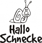 Hallo Schnecke 001 - Wandtattoo